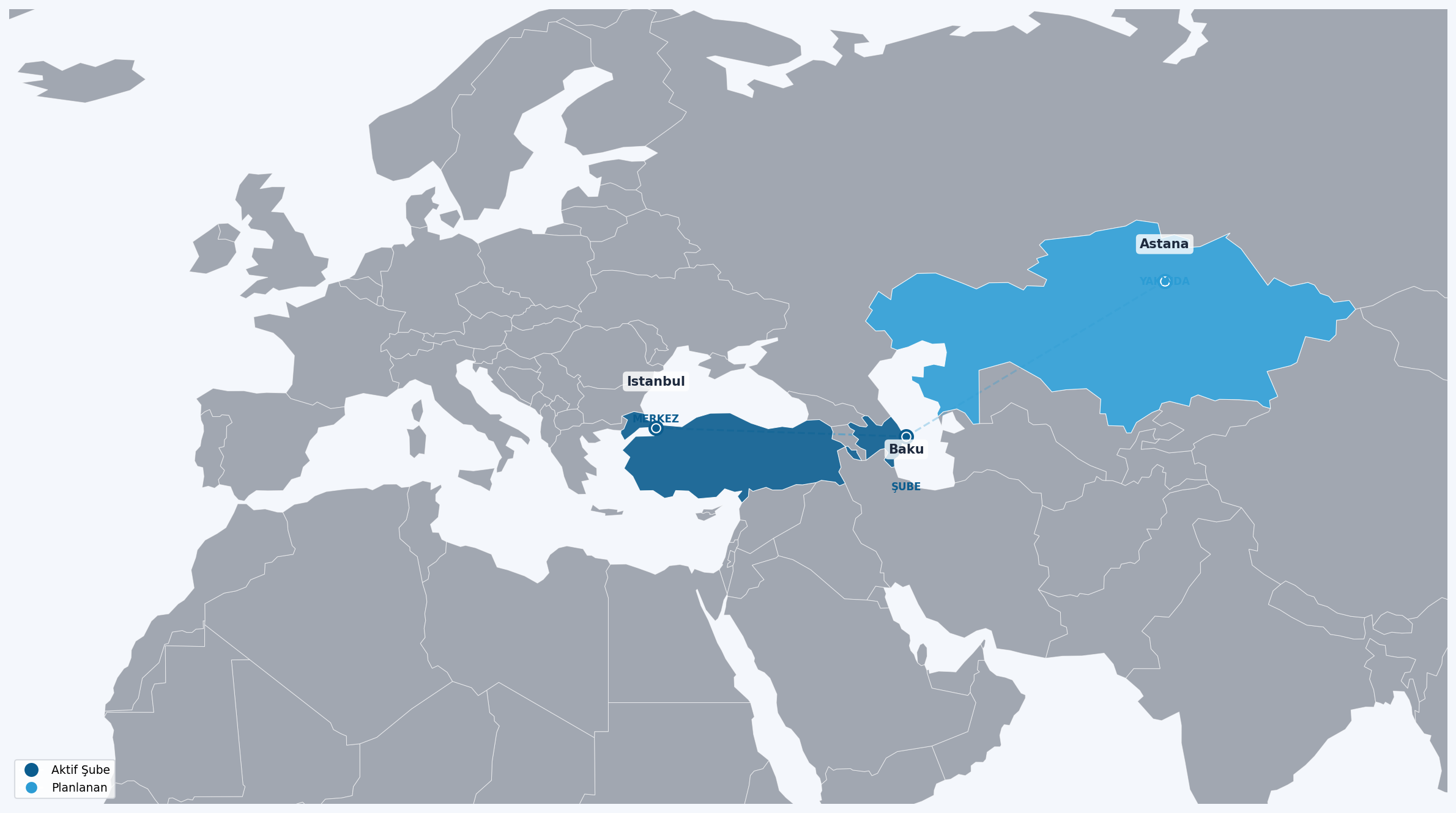 CSC Global Locations - Türkiye, Azerbaijan, Kazakhstan